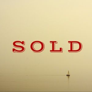 The following items are all sold.